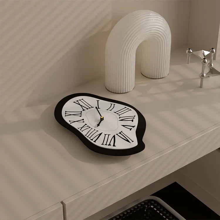 Charly | Surrealistic Wall Clock | Artistic Numeral Design