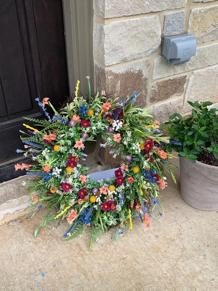 Charly | Texas Wildflower Wreath