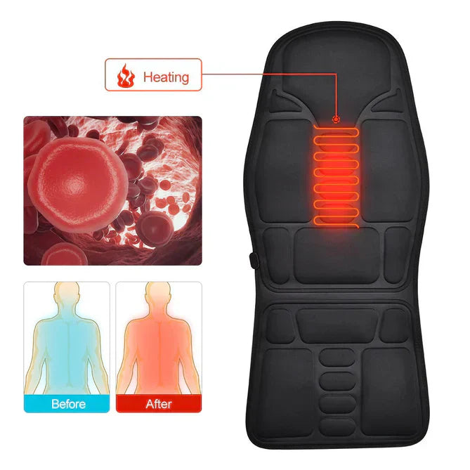 Charly | The Premium Massage Chair with Heated Back and Neck Cushion