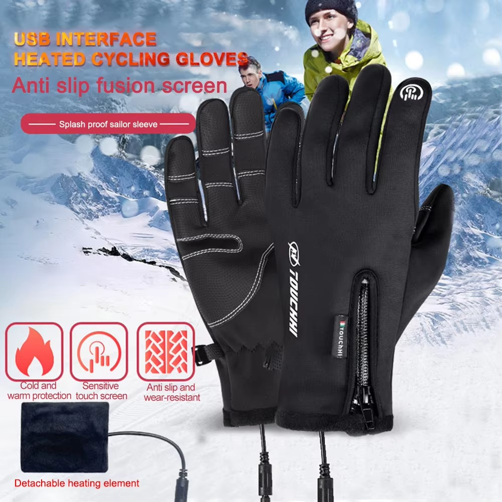 Charly | Thermal Gloves Heating, Cycling, Bike, Ski Gloves