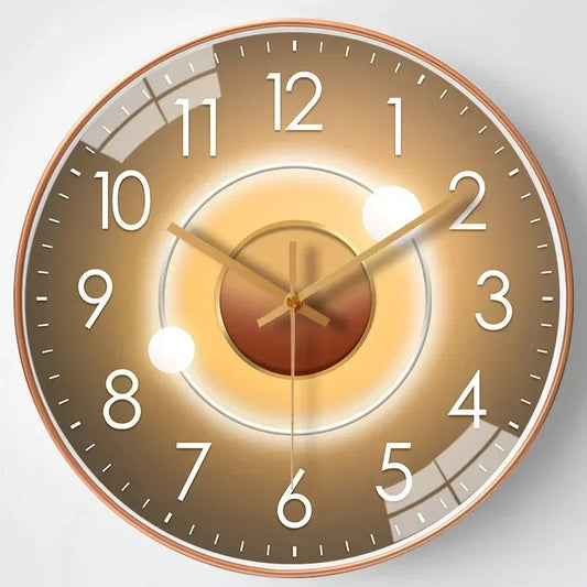 Charly | Timeless Whisper™ | Silent Classic Wall Clock | Noise-Free Design for Bedroom & Office Decor