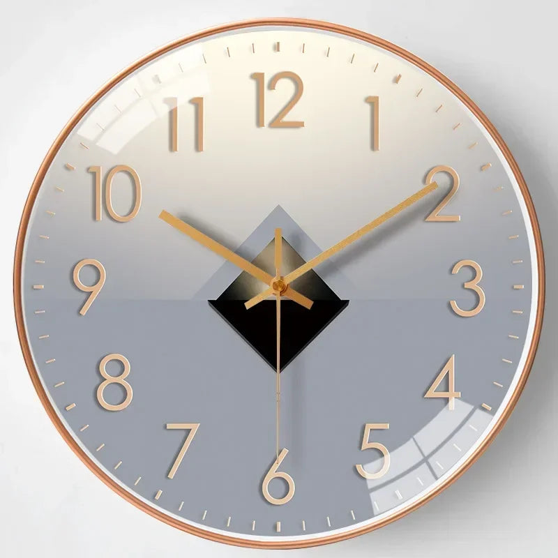 Charly | Timeless Whisper™ | Silent Classic Wall Clock | Noise-Free Design for Bedroom & Office Decor