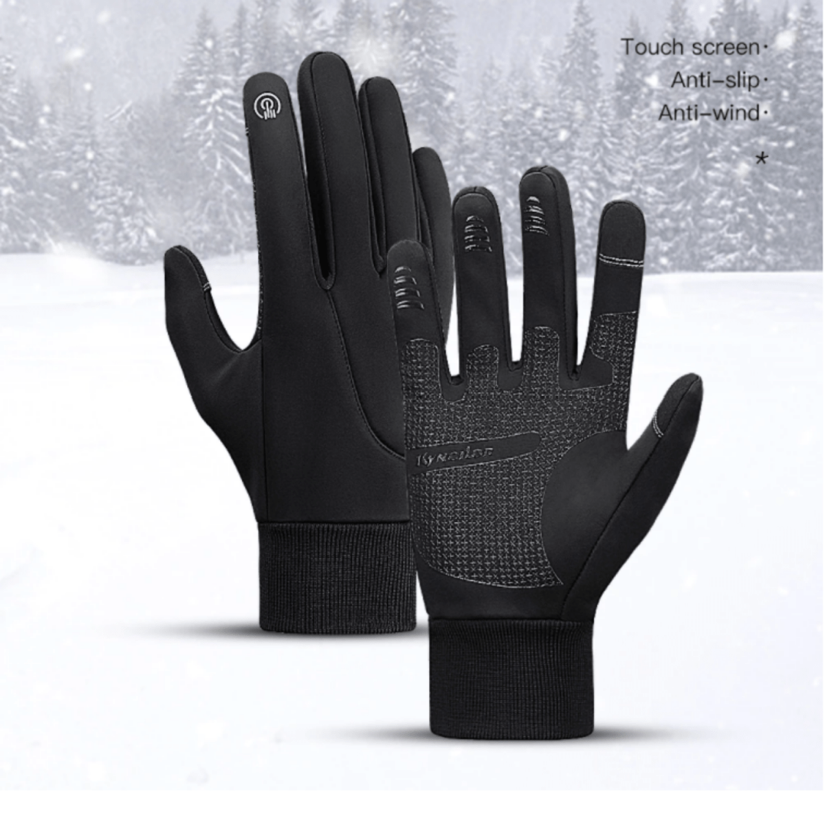 Charly | Touch PRO Gloves – Warm and Waterproof Winter Gloves with Touch Function