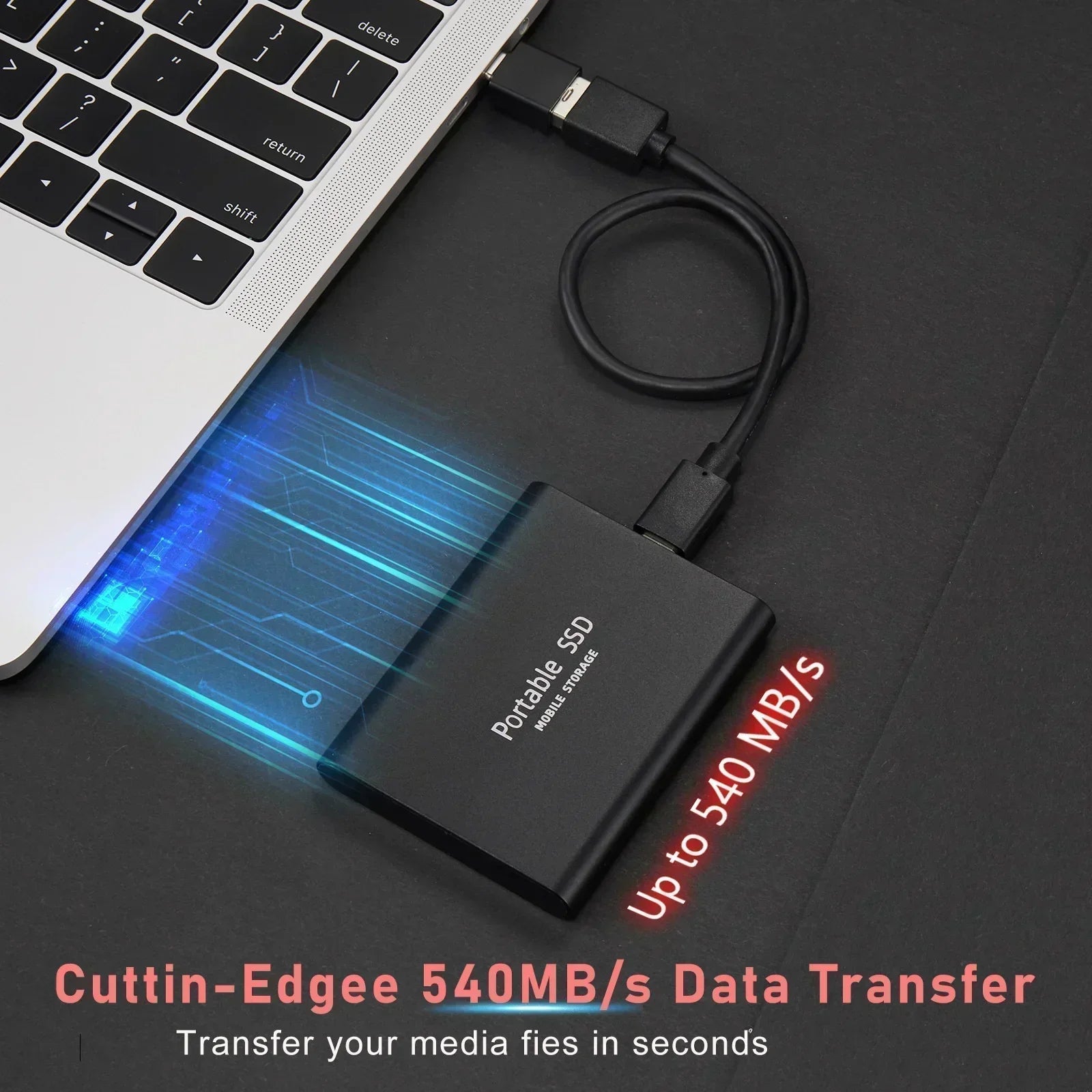 Charly | Ultra-fast external SSD - SpeedDrive Pro