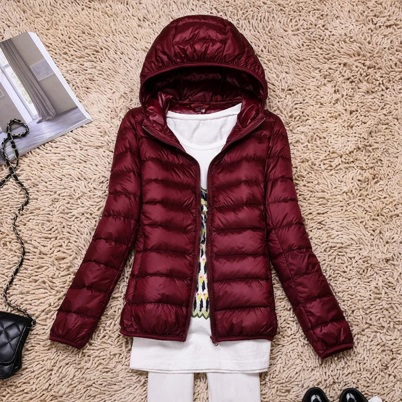 Charly | Ultralight Women's Down Jacket with Hood