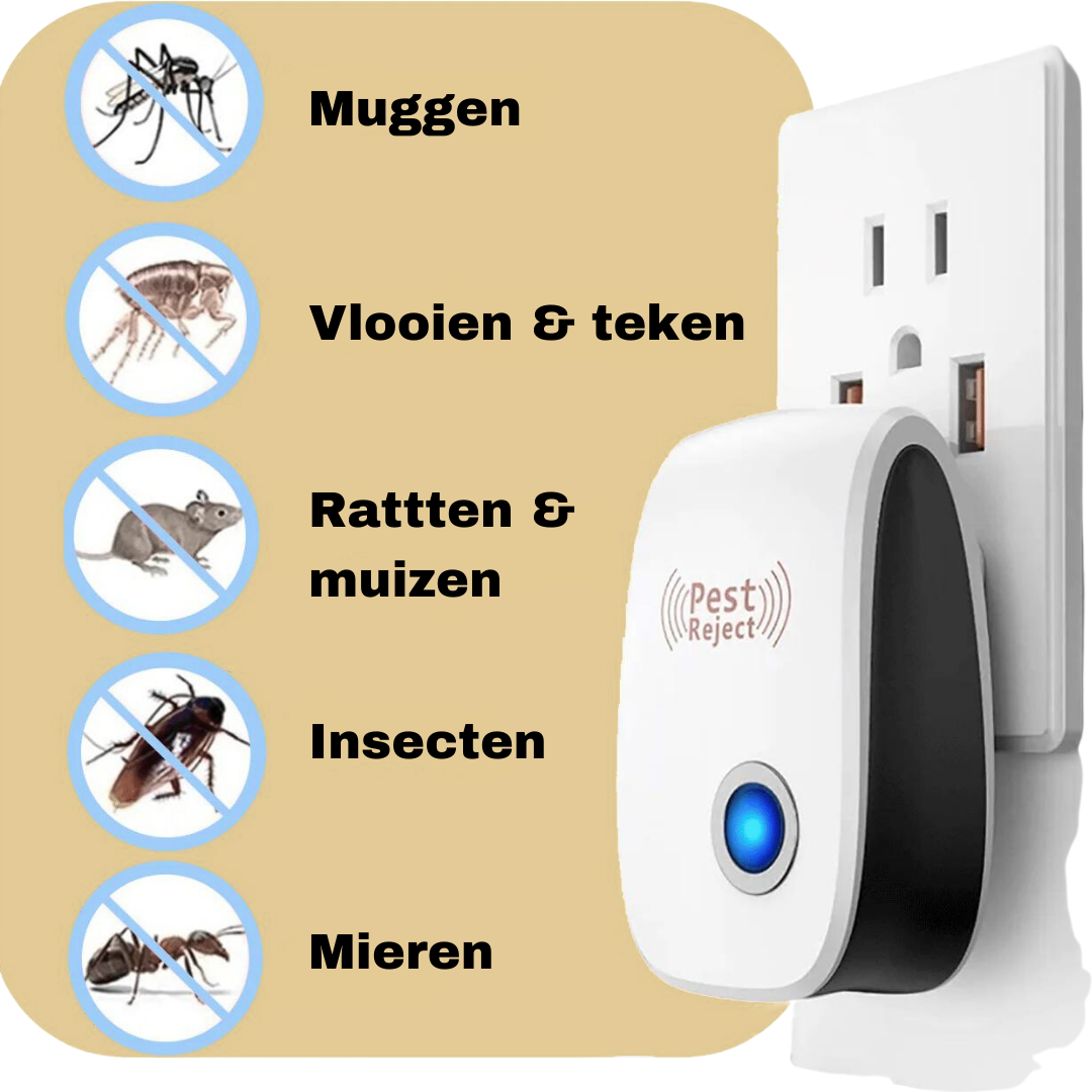 Charly | Ultrasonic Pest Repeller - Rodent & Insect Control