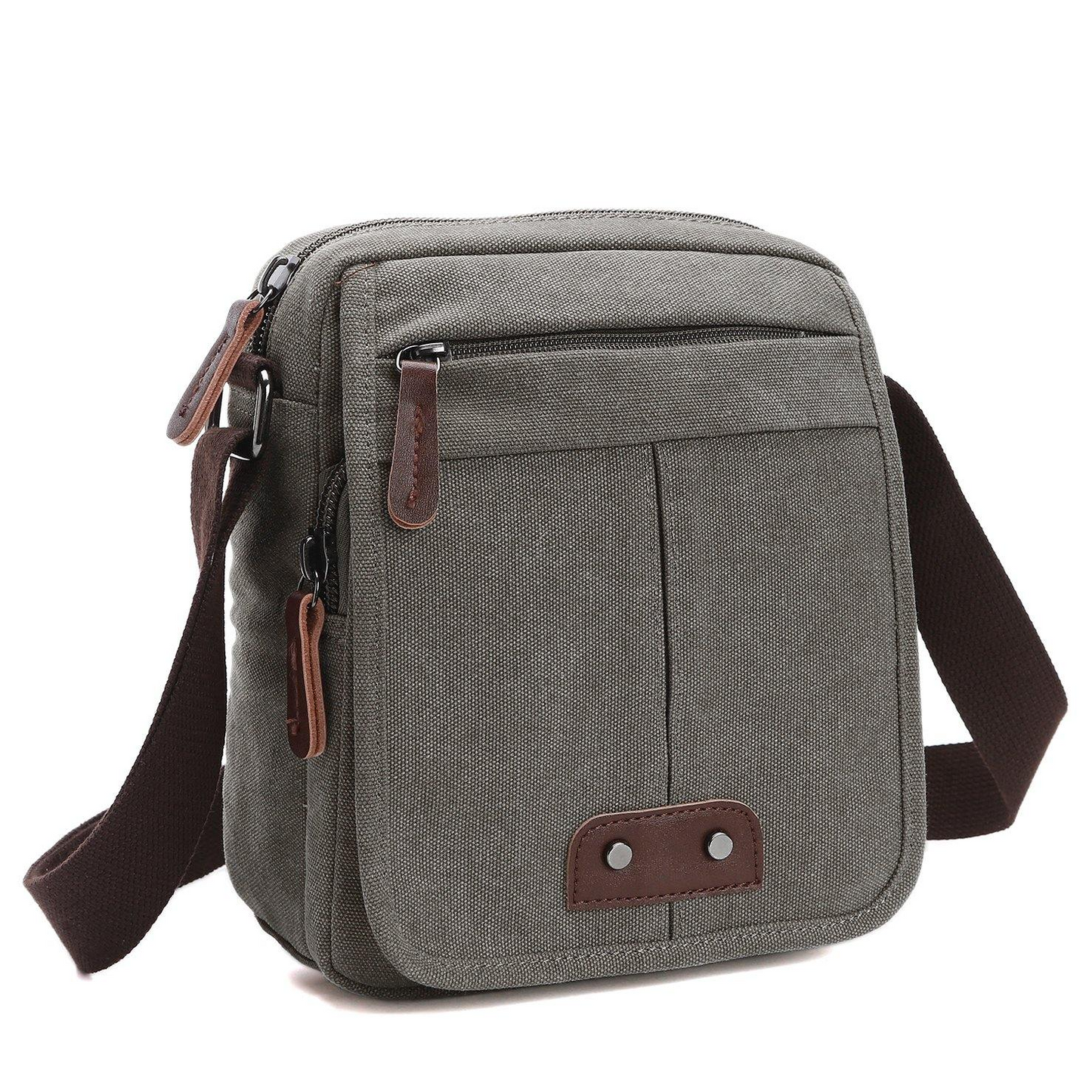 Charly | Unisex Canvas Crossbody Bag with Multiple Pockets