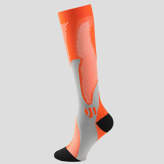 Charly | Unisex Compression Knee High Socks with Textured Accents