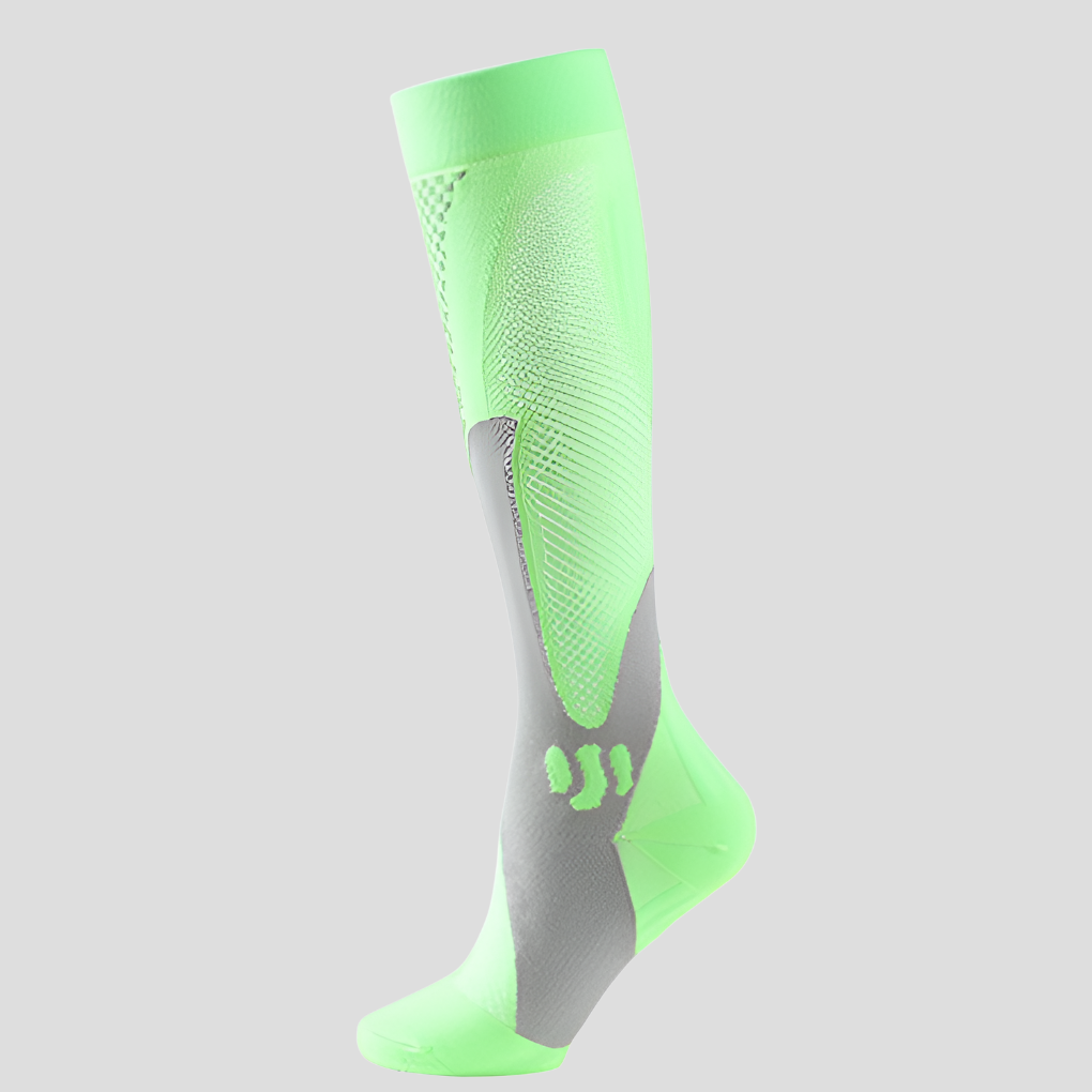 Charly | Unisex Compression Knee High Socks with Textured Accents