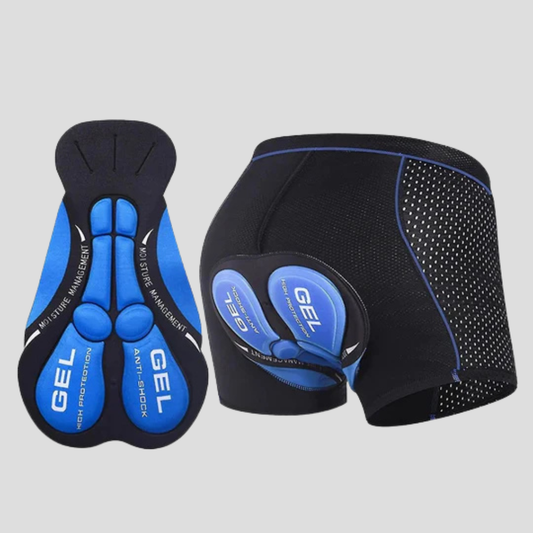 Charly | Unisex Padded Cycling Shorts with Gel Cushion