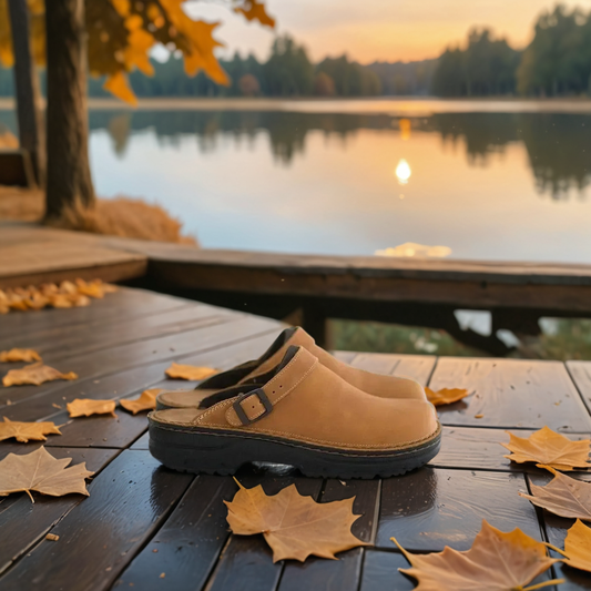 Charly | Unisex Slip-On Clogs with Buckle Strap