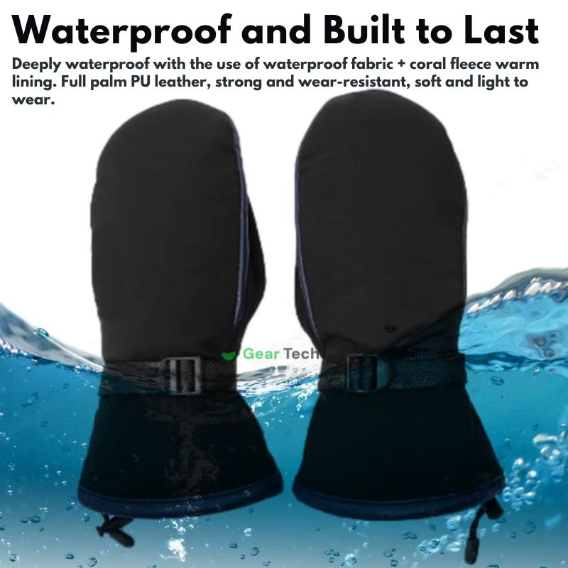 Charly | USB Electric Heated Gloves | Plug-and-play, dual-sided heating, waterproof design, suitable for skiing, hiking, and daily winter protection