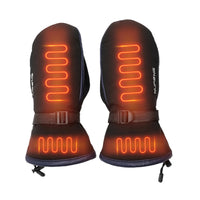Sisica | USB Heated Gloves | Instant Heat, Dual-Zone, Waterproof for Outdoor Winter