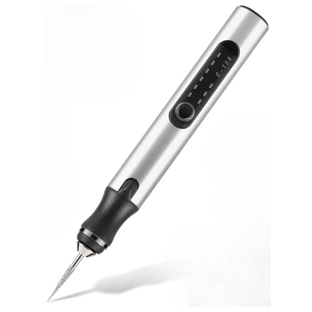 Charly | USB Rechargeable Engraving Pen | Precise and Quiet | Metal, Adjustable Speed