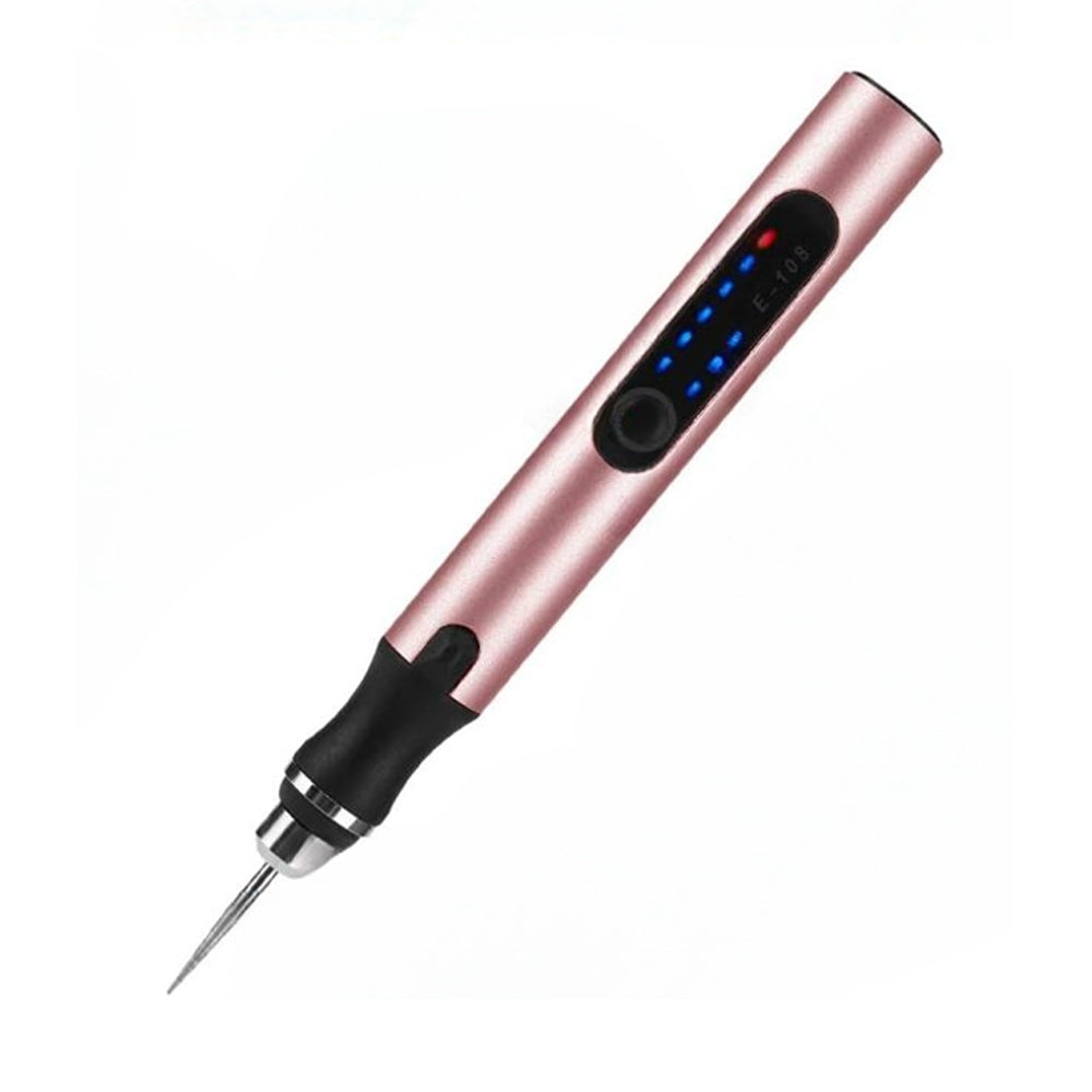 Charly | USB Rechargeable Engraving Pen | Precise and Quiet | Metal, Adjustable Speed