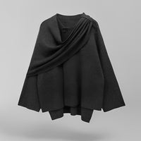 Sisica | Effortless Drape Cape Coat