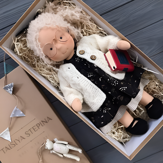 Charly | Waldorf Cloth Doll with Dress