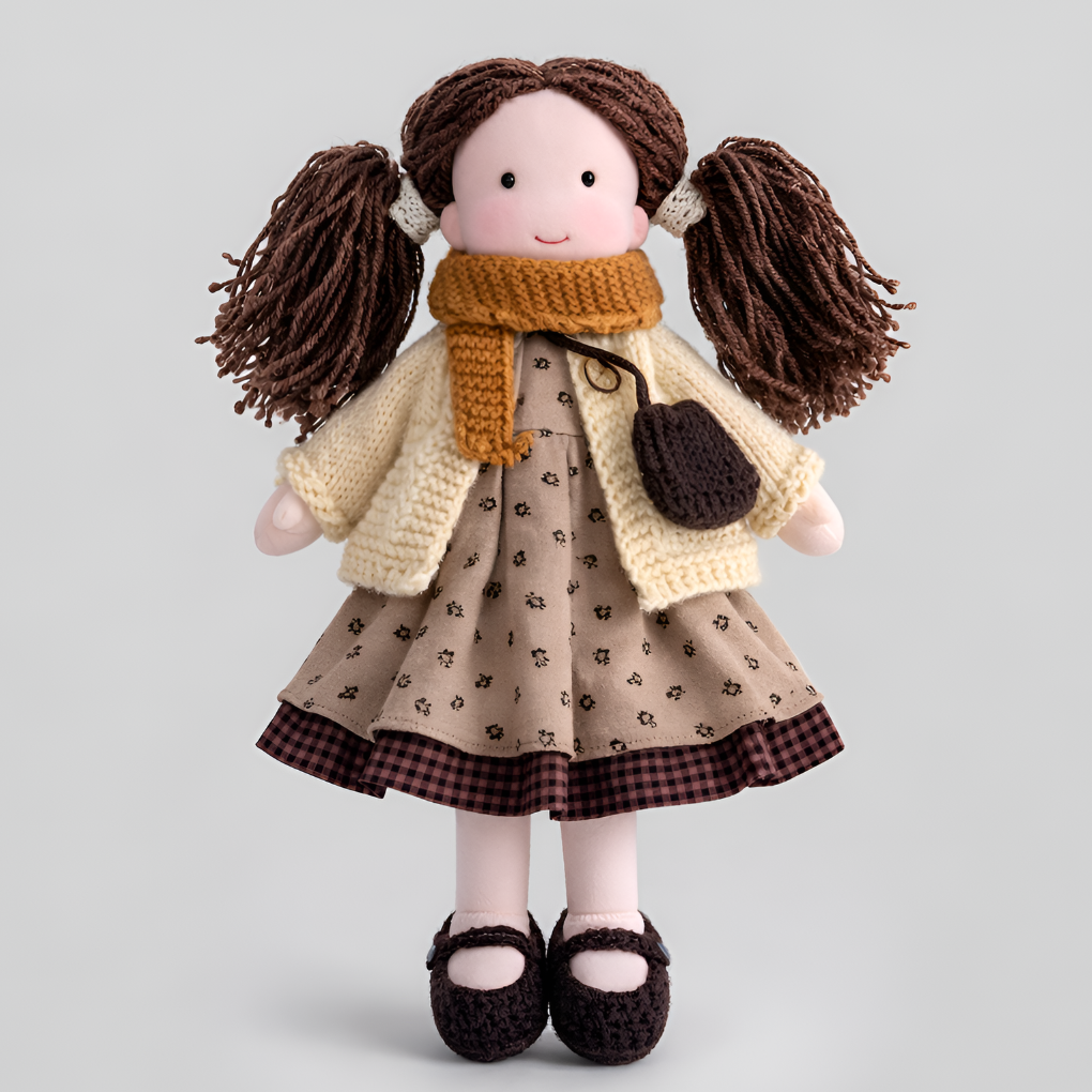 Charly | Waldorf Cloth Doll with Dress