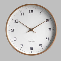 Sisica | Wooden Silent Quartz Wall Clock