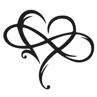 Sisica | Wall Decoration Heart with Infinity Symbol