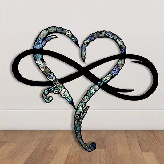 Charly | Wall Decoration Heart with Infinity Symbol