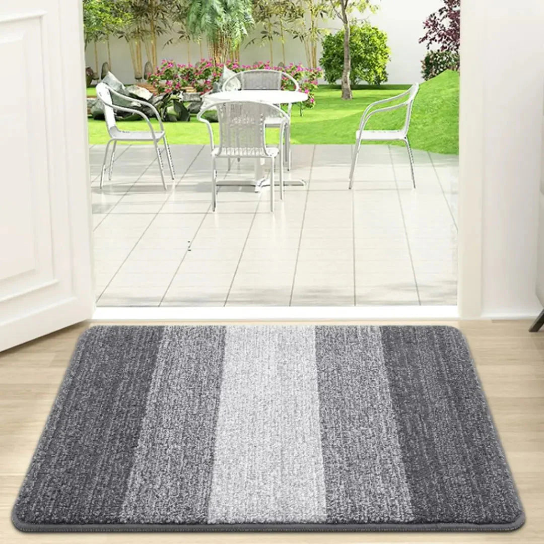 Charly | Washable Door Mat for Entrances with Water-Absorbing Design