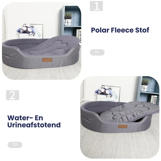 Charly | Waterproof Dog Bed with Plush Interior