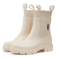 Sisica | Women's Tall Waterproof Boots with Platform & Grip Sole