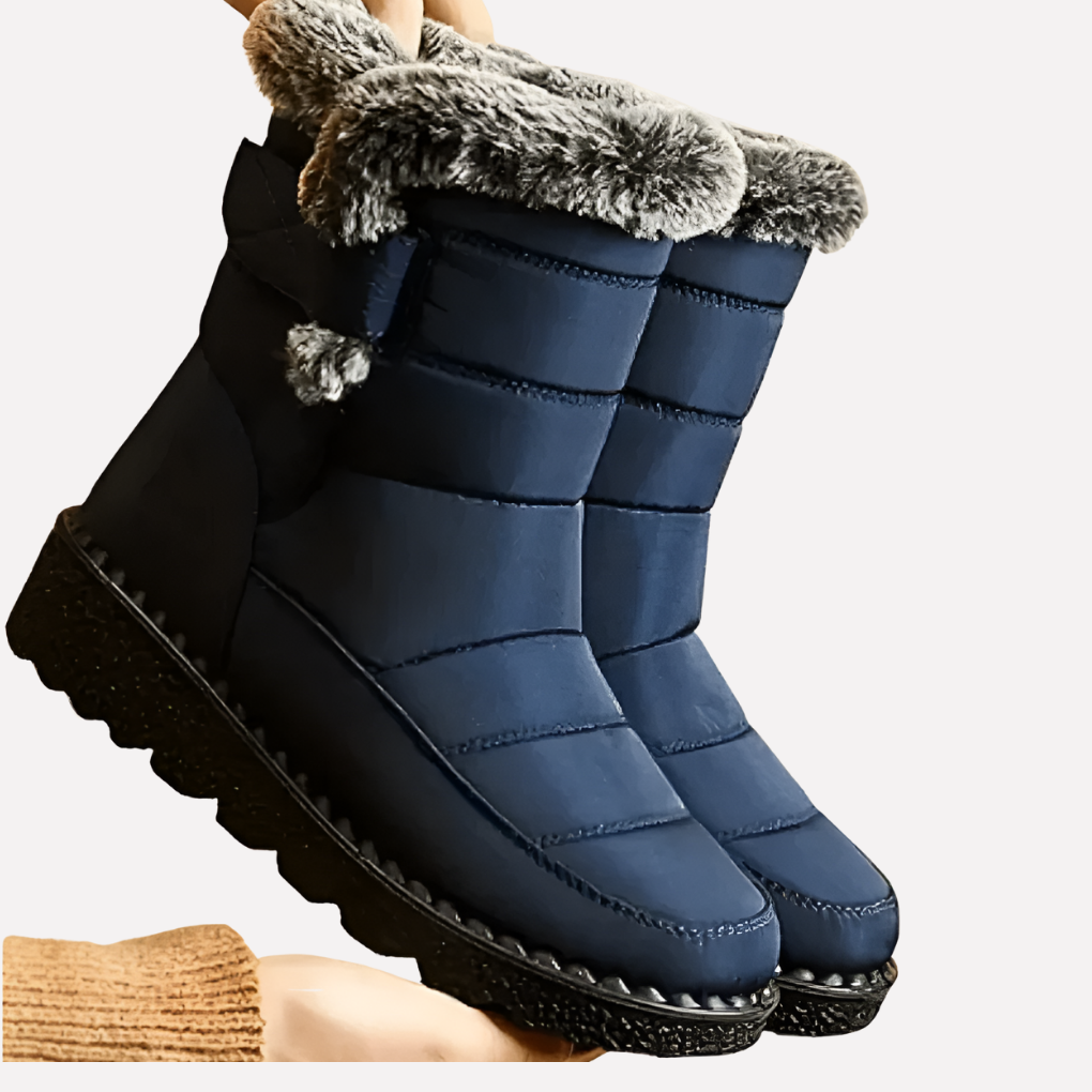 Charly | Winter Snow Boots with Fur Trim
