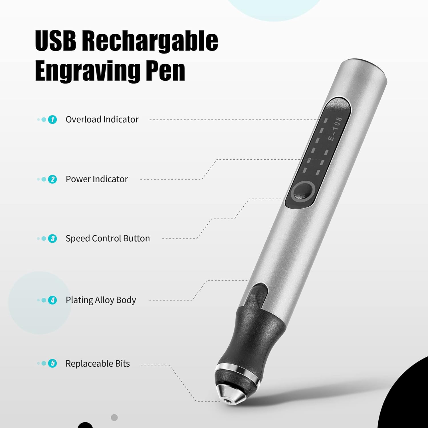 Charly | Wireless Engraving Pen – Perfect for 50+ Surfaces & DIY Projects