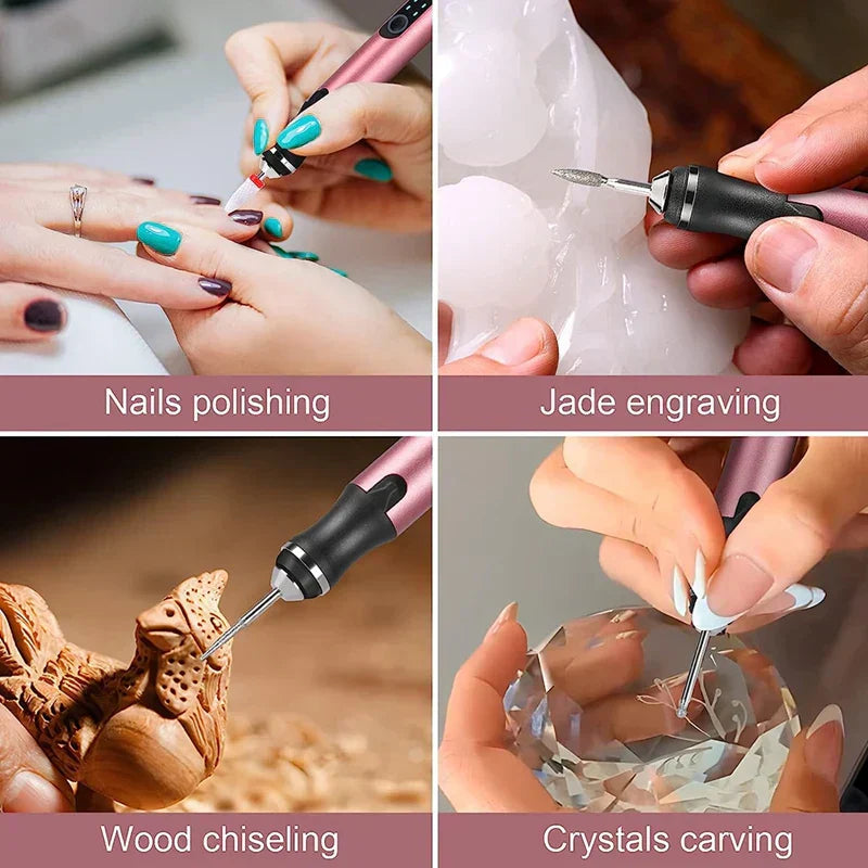 Charly | Wireless Engraving Pen – Perfect for 50+ Surfaces & DIY Projects