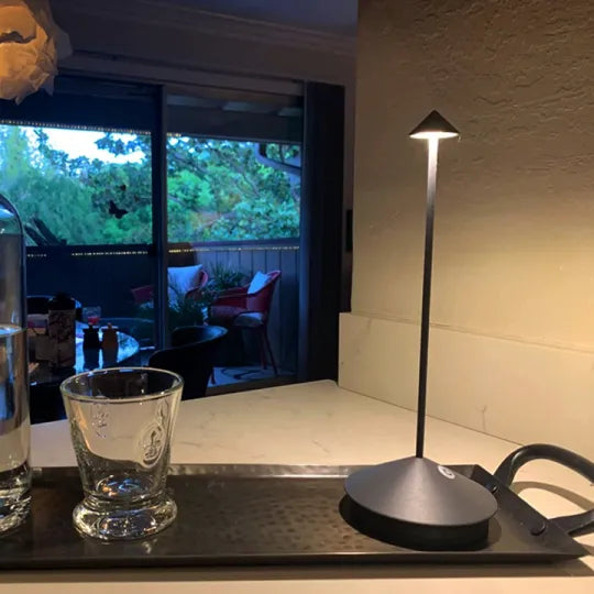 Charly | Wireless LED Table Lamp - Rechargeable, Dimmable Ambient Lighting