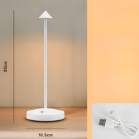 Sisica | Wireless LED Table Lamp - Rechargeable, Dimmable Ambient Lighting