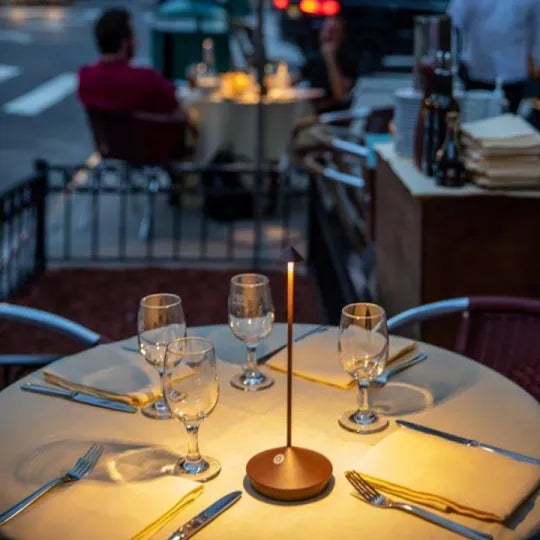 Charly | Wireless LED Table Lamp - Rechargeable, Dimmable Ambient Lighting