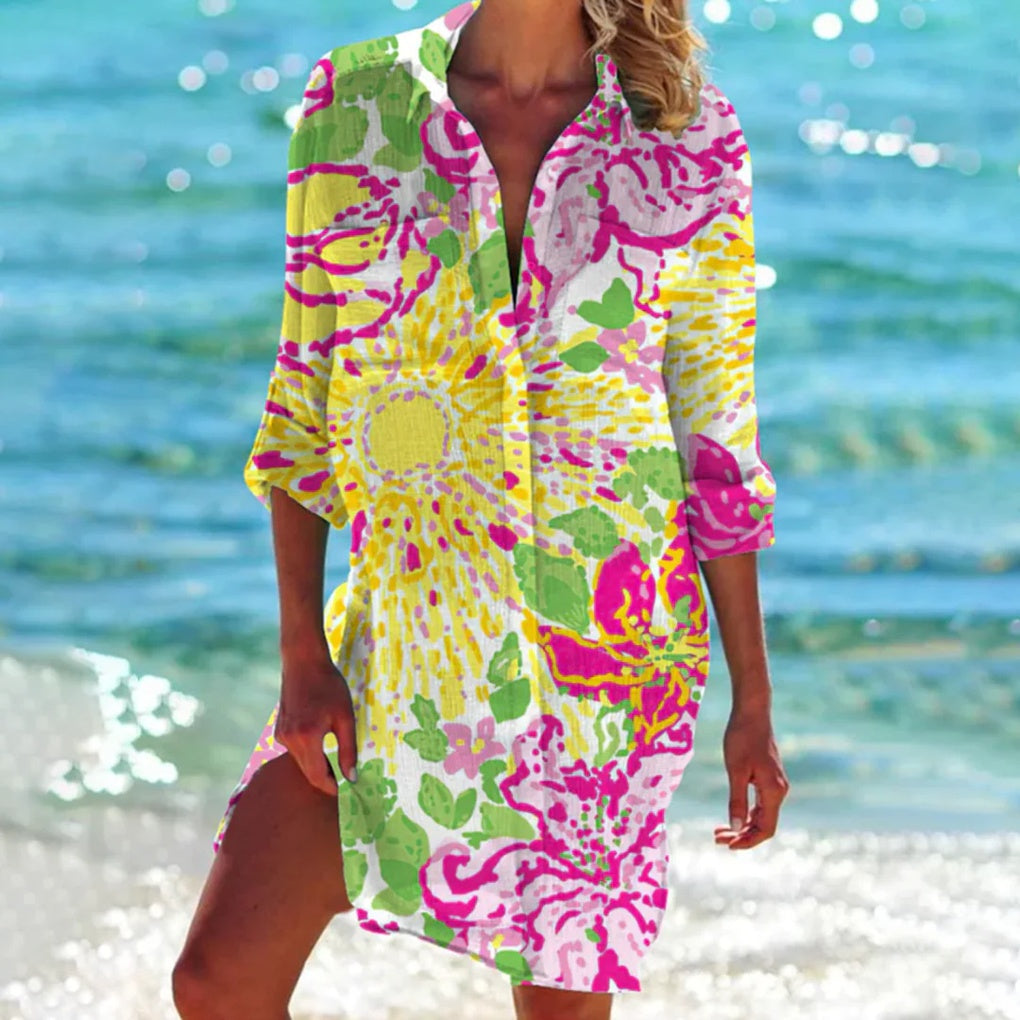 Charly | Women's Beach Cover Up Shirt