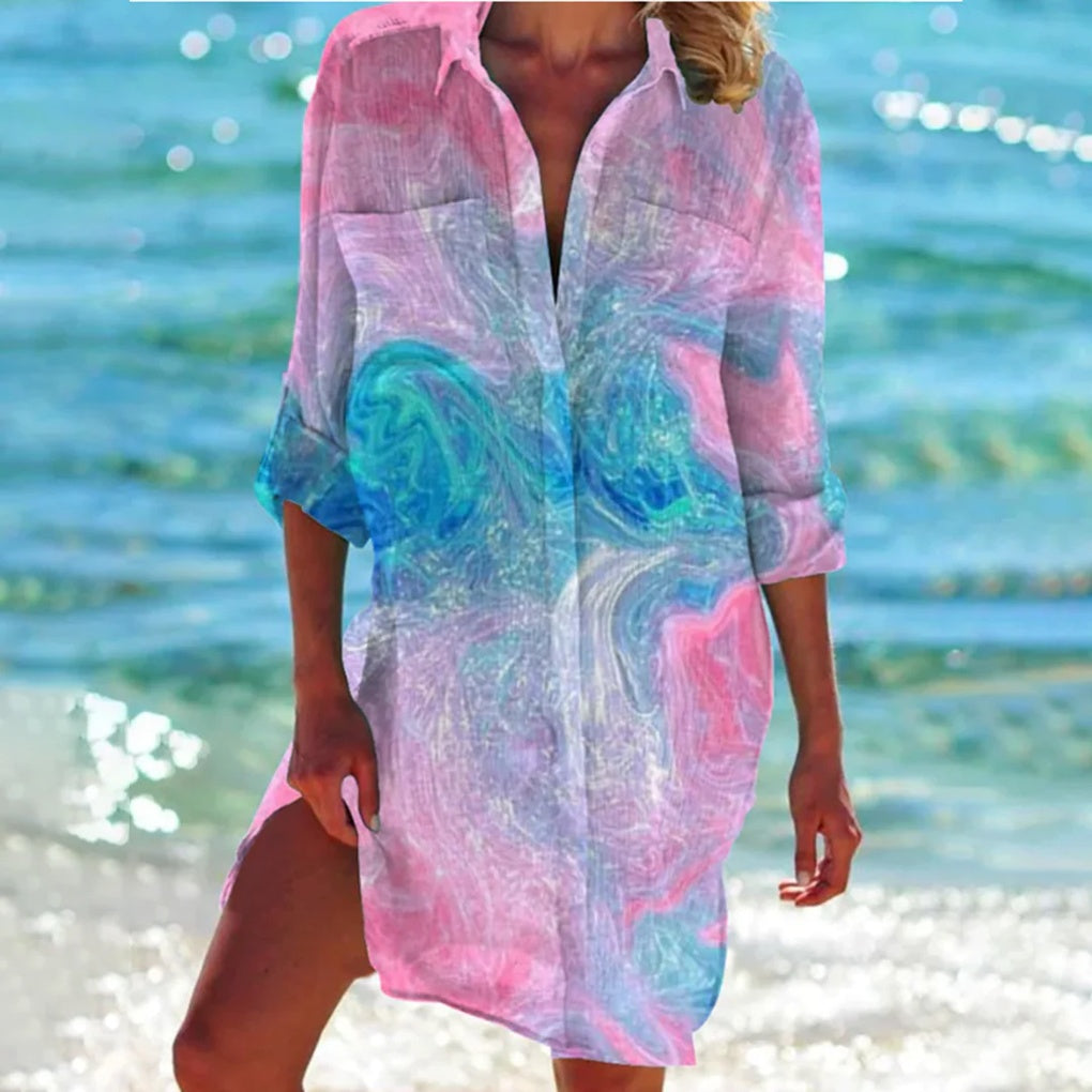 Charly | Women's Beach Cover Up Shirt
