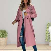 Sisica | Classic Double-Breasted Trench Coat