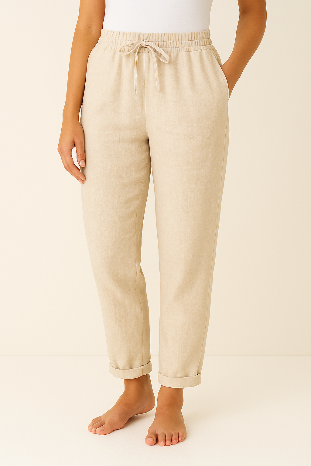 Charly | Women's Drawstring Casual Pants