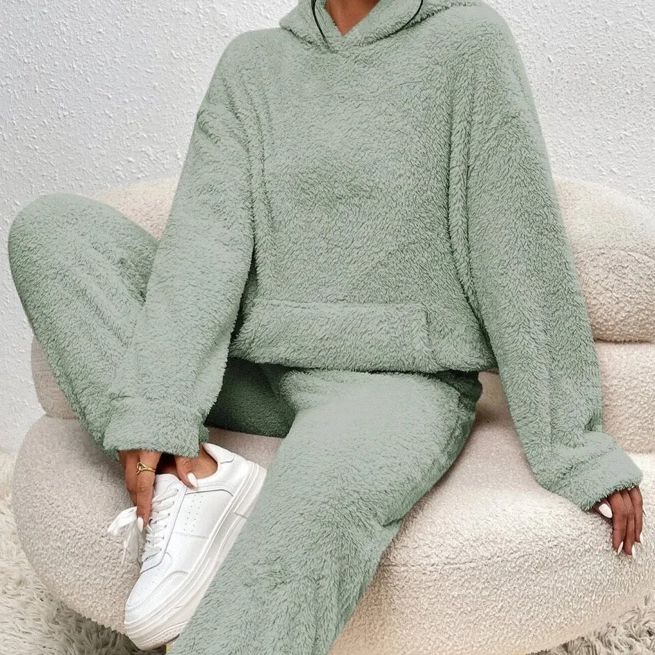 Charly | Women's Fleece Hoodie and Pants Set