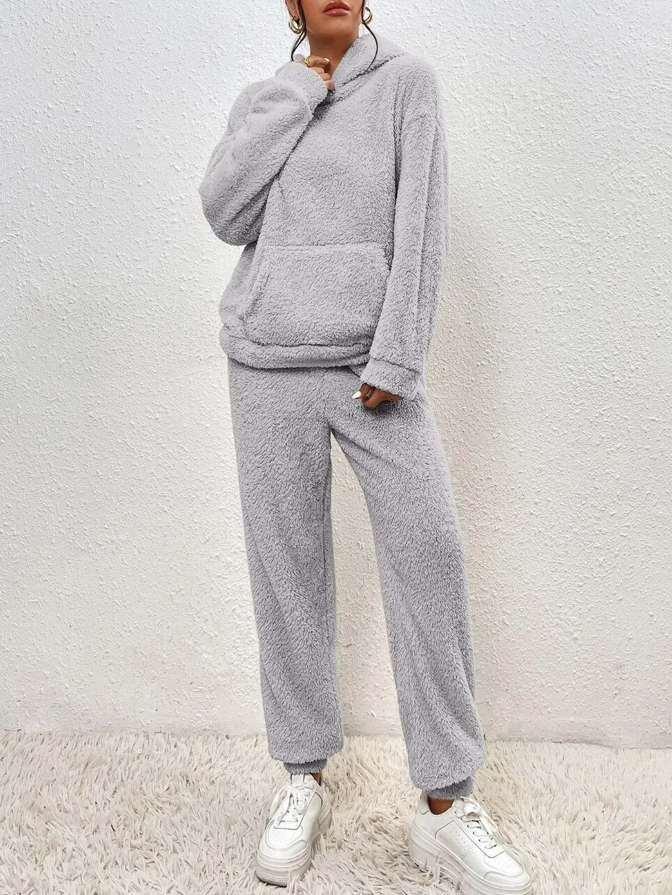 Charly | Women's Fleece Hoodie and Pants Set