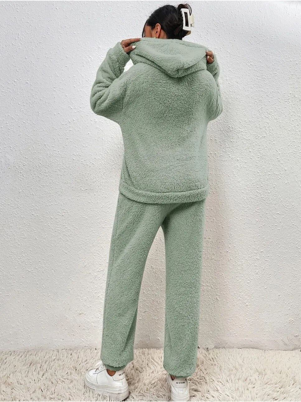 Charly | Women's Fleece Hoodie and Pants Set