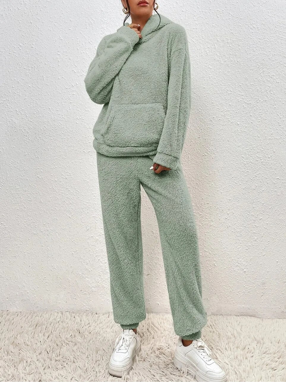 Charly | Women's Fleece Hoodie and Pants Set