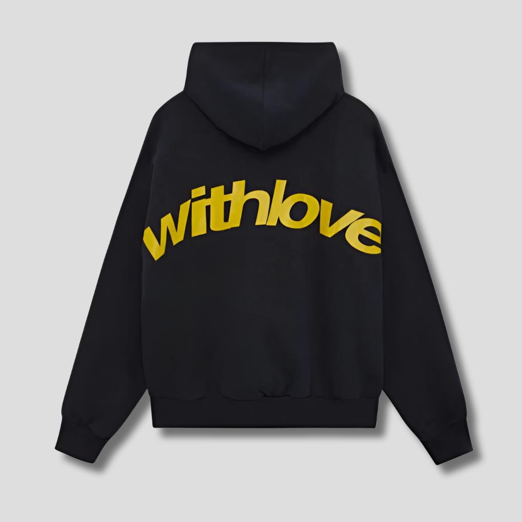 Charly | Women's Graphic Hoodie with Text Print