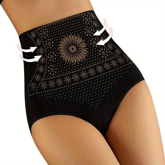 Charly | Women's High-Waisted Shaping Panties - Seamless Slimming