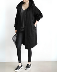 Sisica | Women's Relaxed Hooded Raincoat
