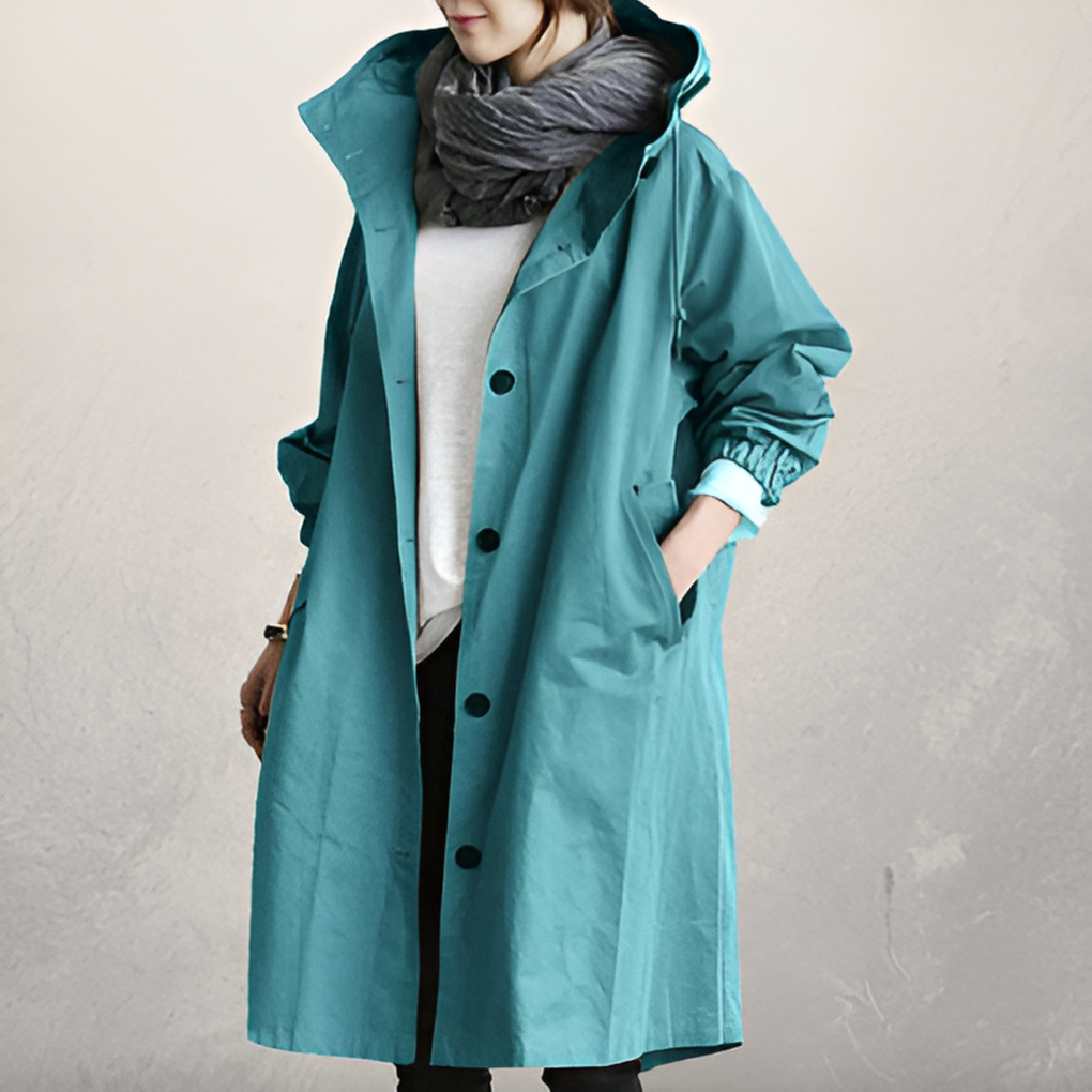 Charly | Women's Hooded Trench Coat