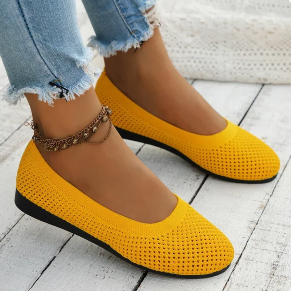 Charly | Women's Knit Slip-On Flats