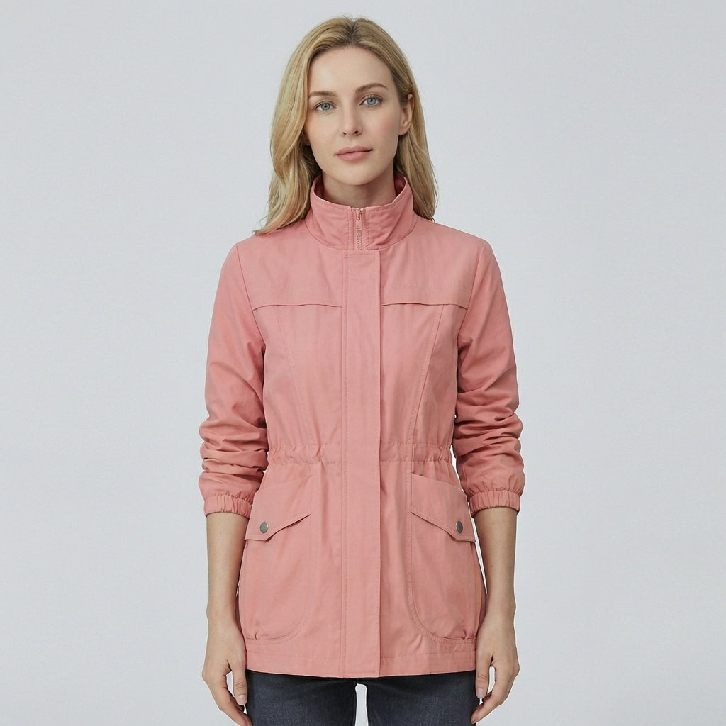 Charly | Women's Lightweight Anorak Jacket with Adjustable Waist