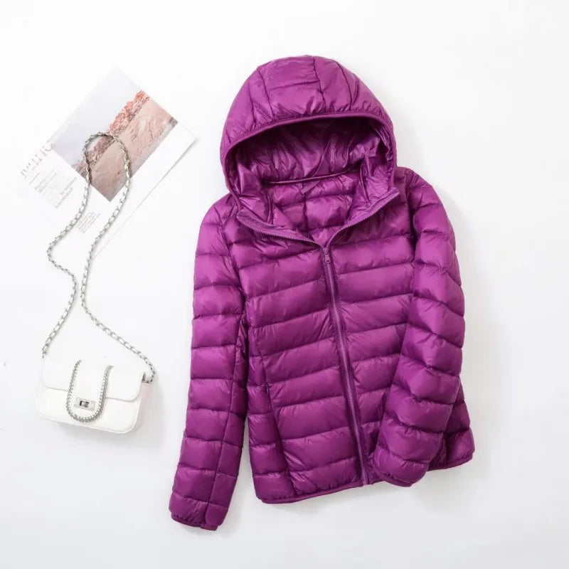 Charly | Women's Lightweight Hooded Down Jacket