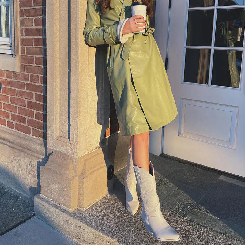 Charly | Women's Metallic Embroidered Cowboy Boots